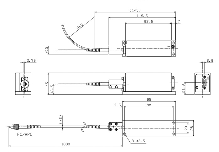 JUNO-Compact DD Fiber-coupled Layouts